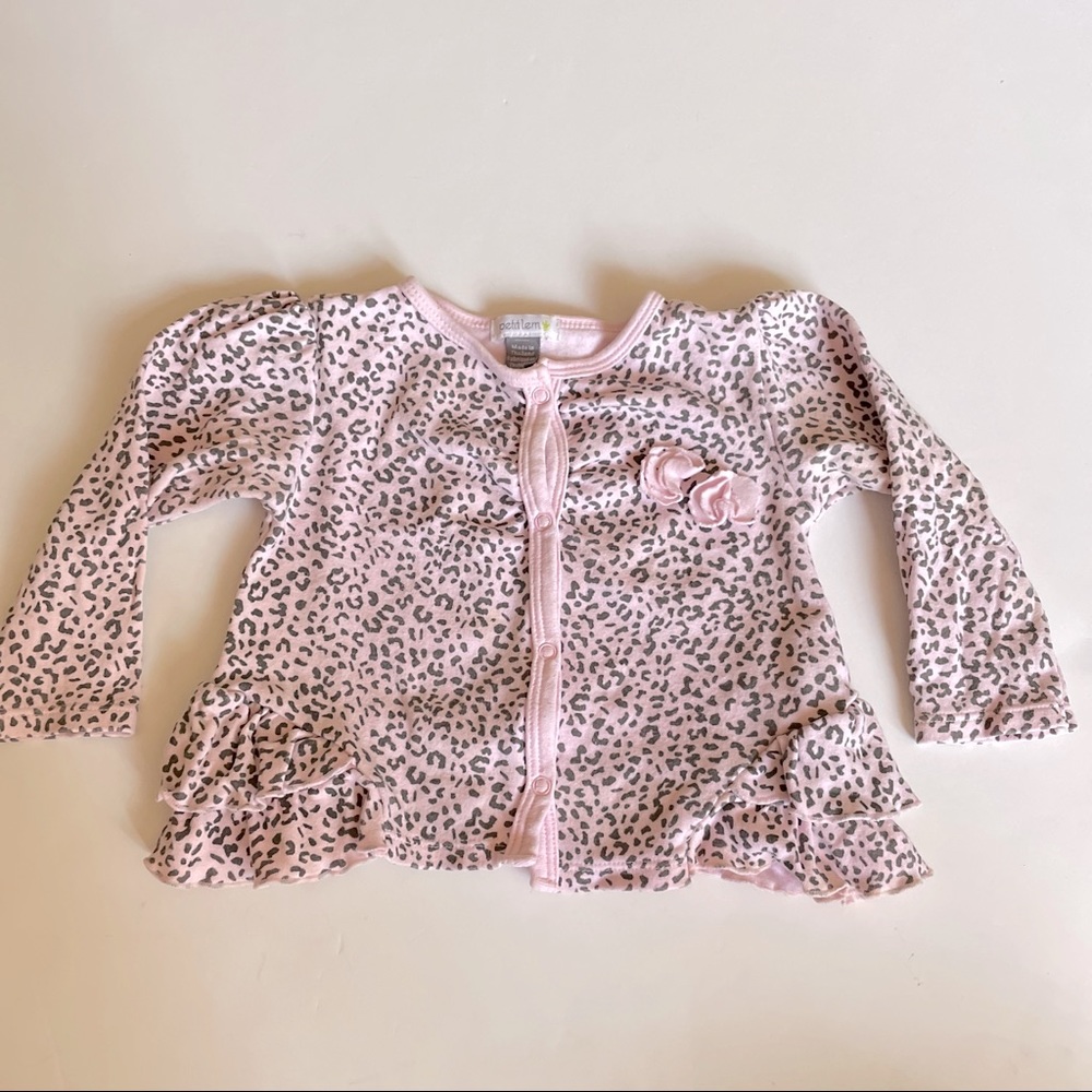 Petit lem cheetah top